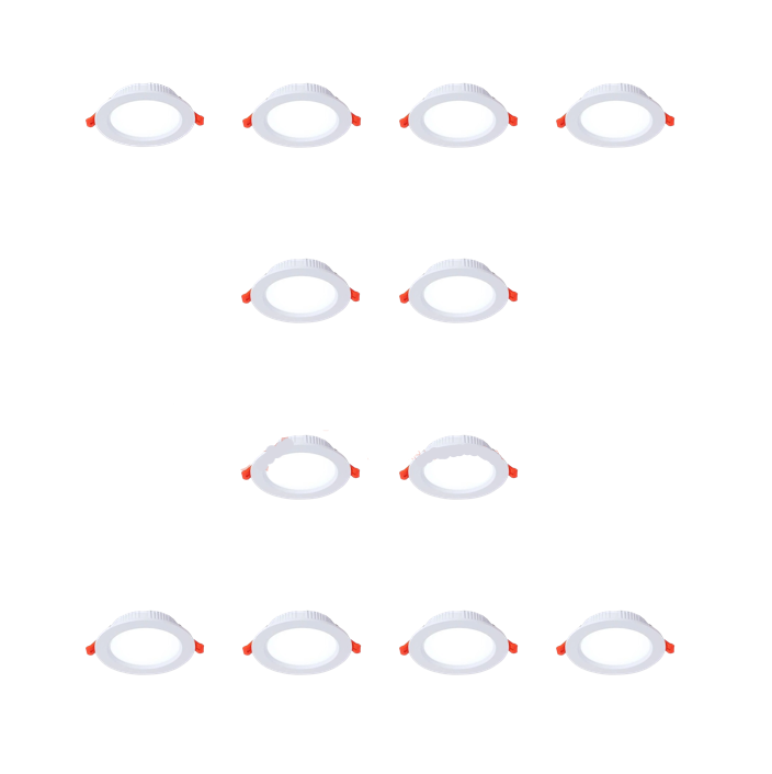 3W LED Downlights - Pack of 10.