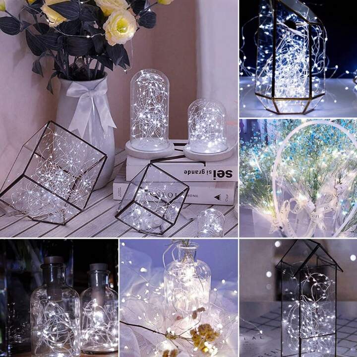 Battery Operated Copper Wire LED Fairy Light.