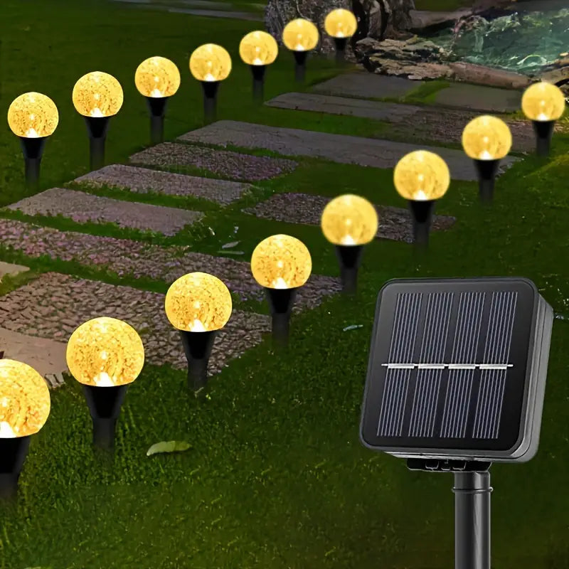 Path finder solar spots string light.