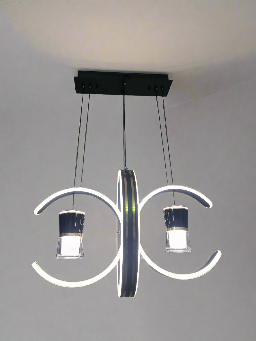 Aluminum acrylic LED pendant Light -9808-3+2.