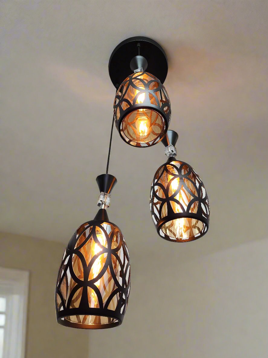 pendant lamp - 1754-3. (bulbs not included) - Mr.Smart SA's Best Online Shopping Store