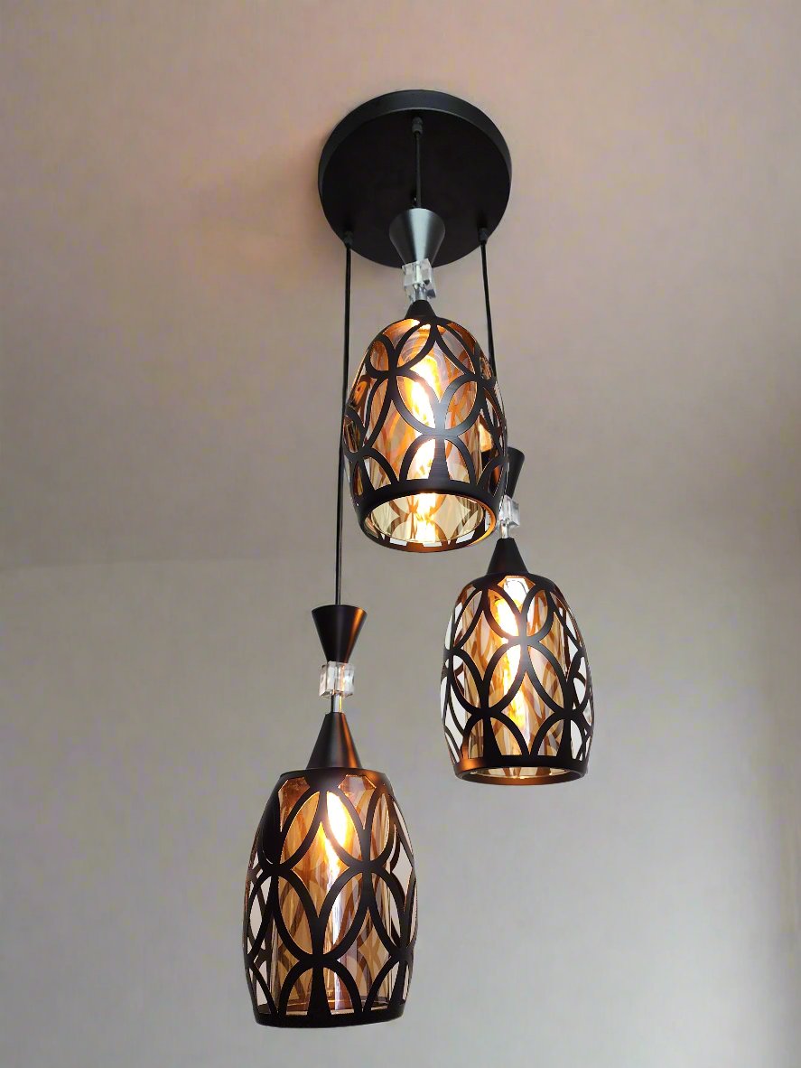 pendant lamp - 1754-3. (bulbs not included) - Mr.Smart SA's Best Online Shopping Store