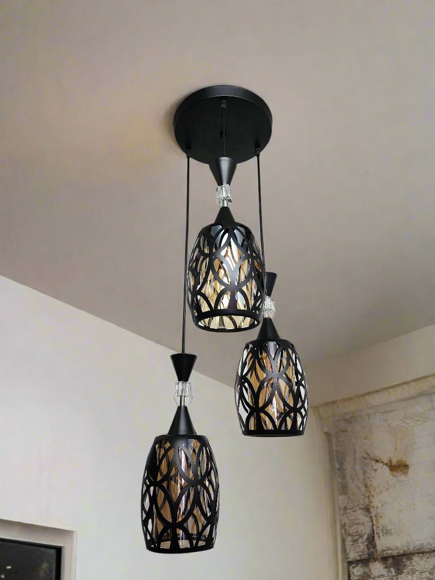 pendant lamp - 1754-3. (bulbs not included) - Mr.Smart SA's Best Online Shopping Store