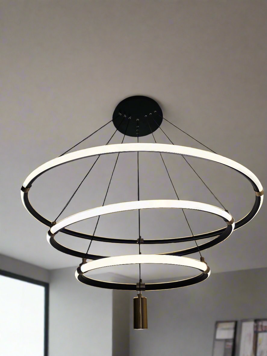 3 ring acrylic LED pendant lamp 2049-4 6.8.