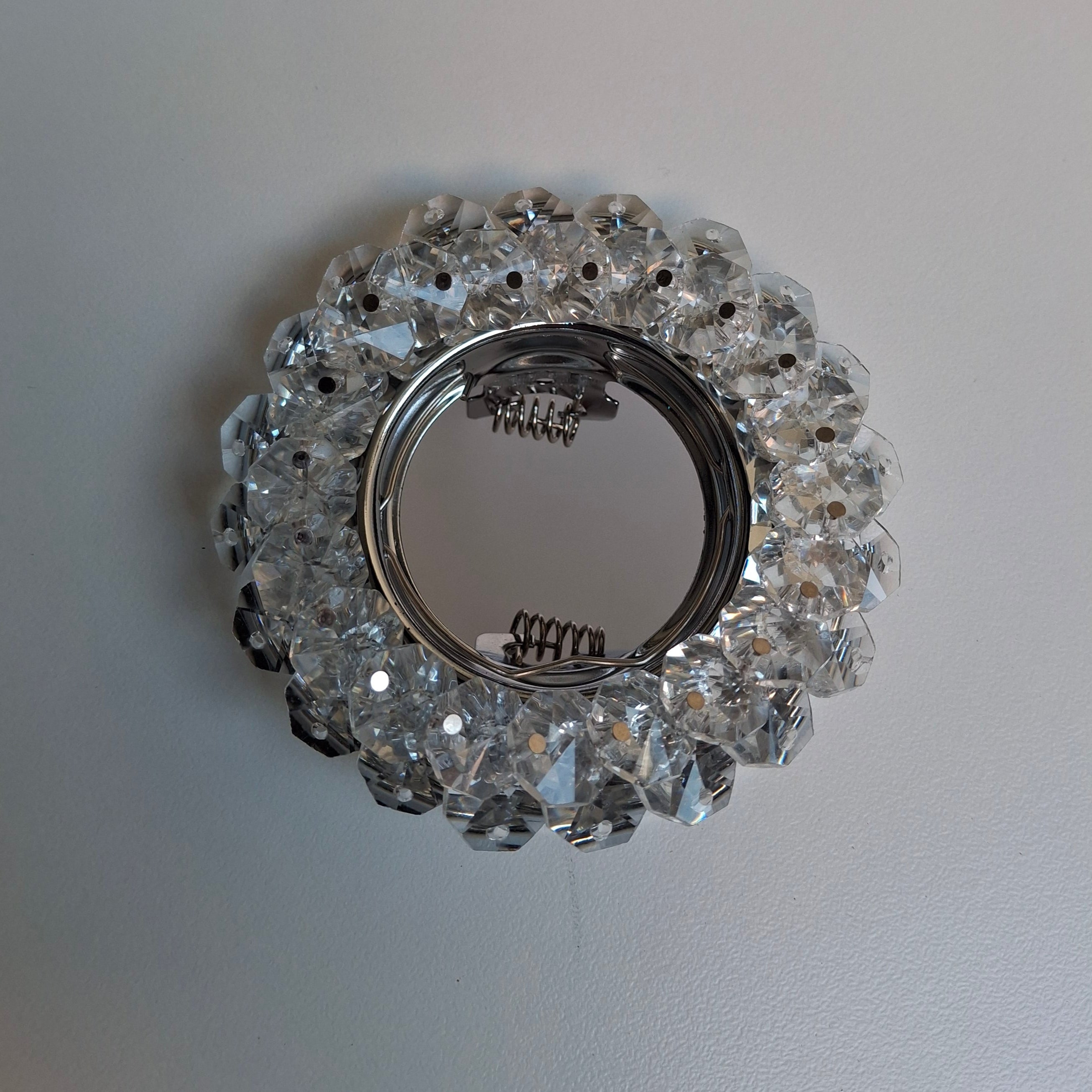 Fancy crystal downlight fitting MD603-CH.