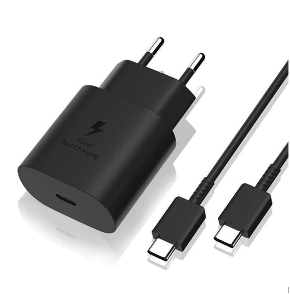 MS 25W Type-C to Type-C Superfast charger compatible with Samsung & Smart Devices.