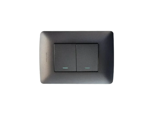 2 Lever 1 Way Switch (2x4). - Mr.Smart SA's Best Online Shopping Store