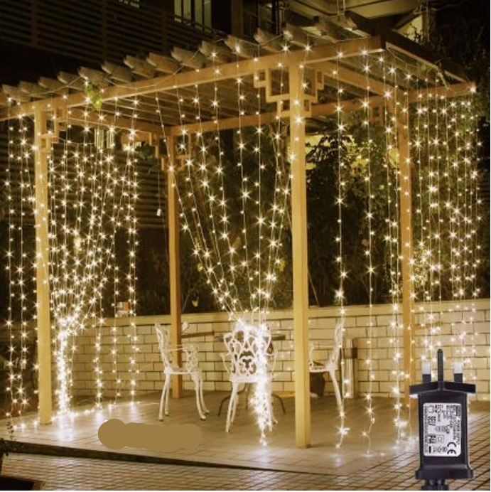 3m x 3m Curtain/icicle Fairy Light.