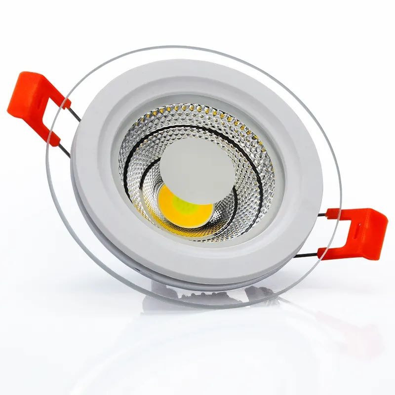 Modern 12W Glass COB Color Changing Downlight.