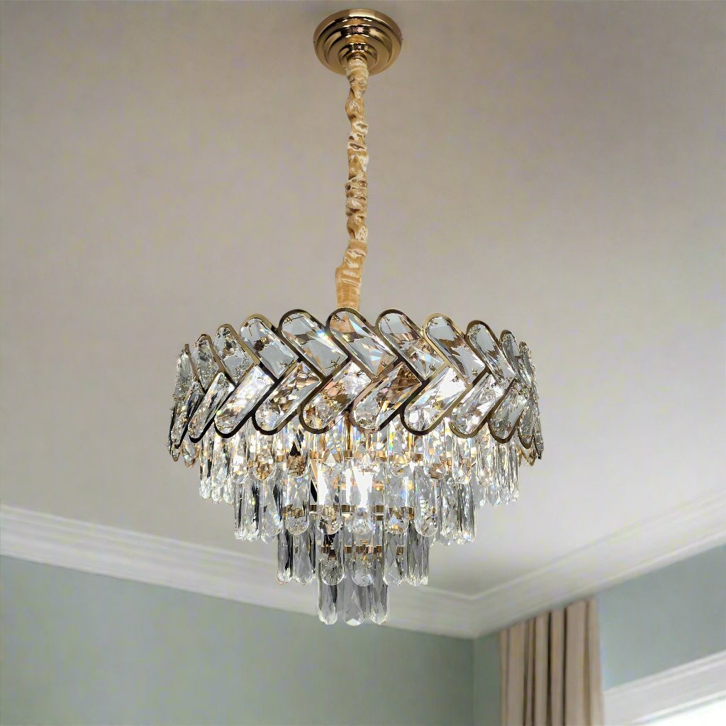 LED crystal pendant light-930.