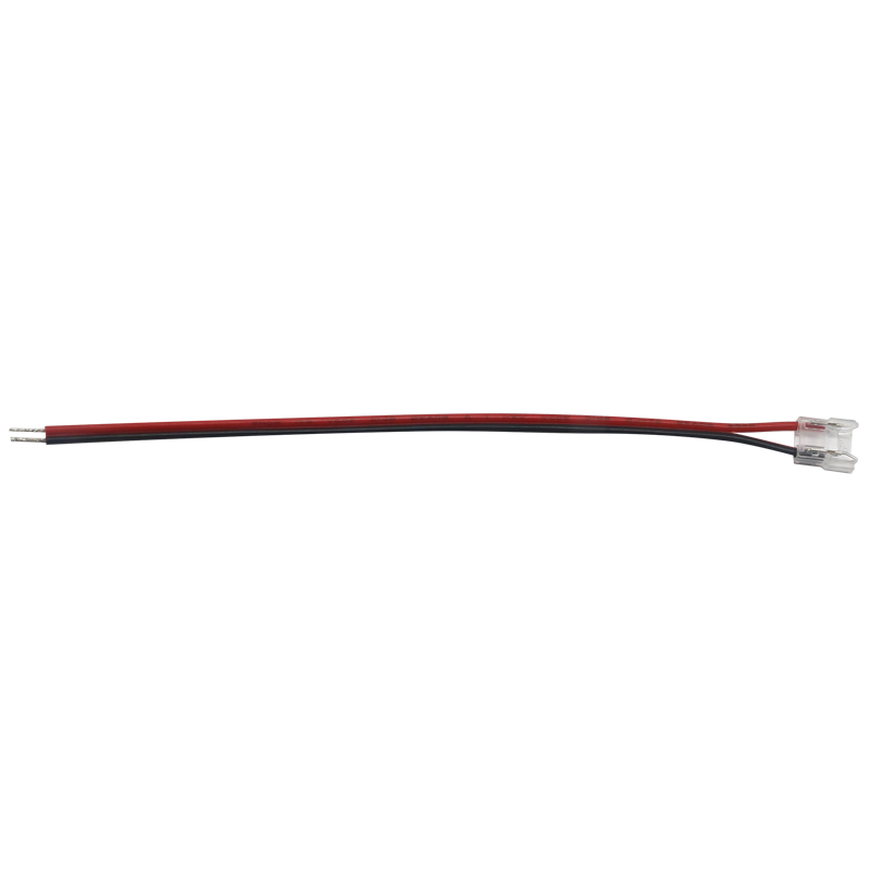 12V/24V COB strip light power connector.