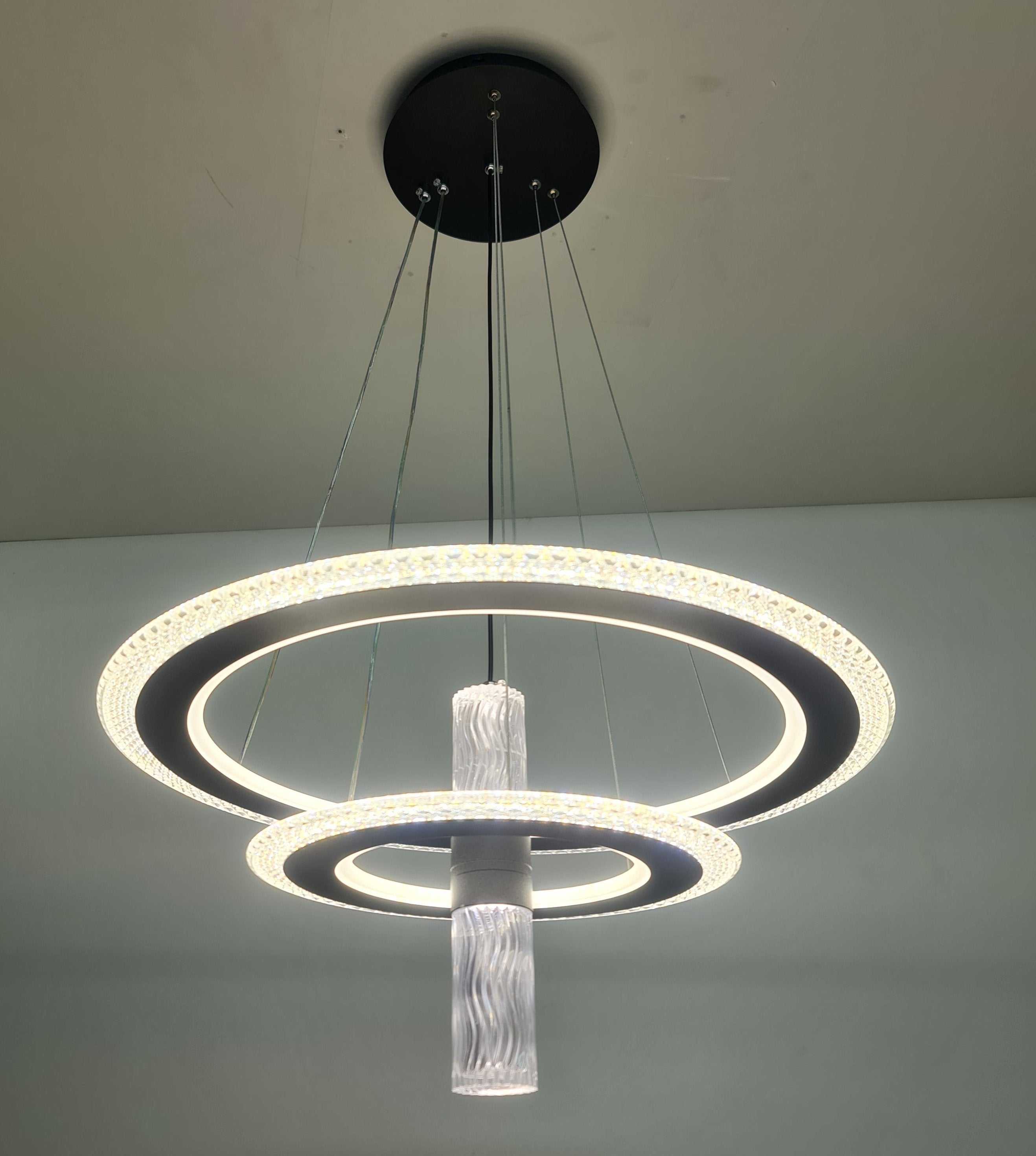 Crystal LED Pendant Light/Lamp - 2252-2+1.