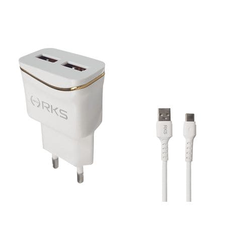 2.4A Output Travel Charger With Cable.