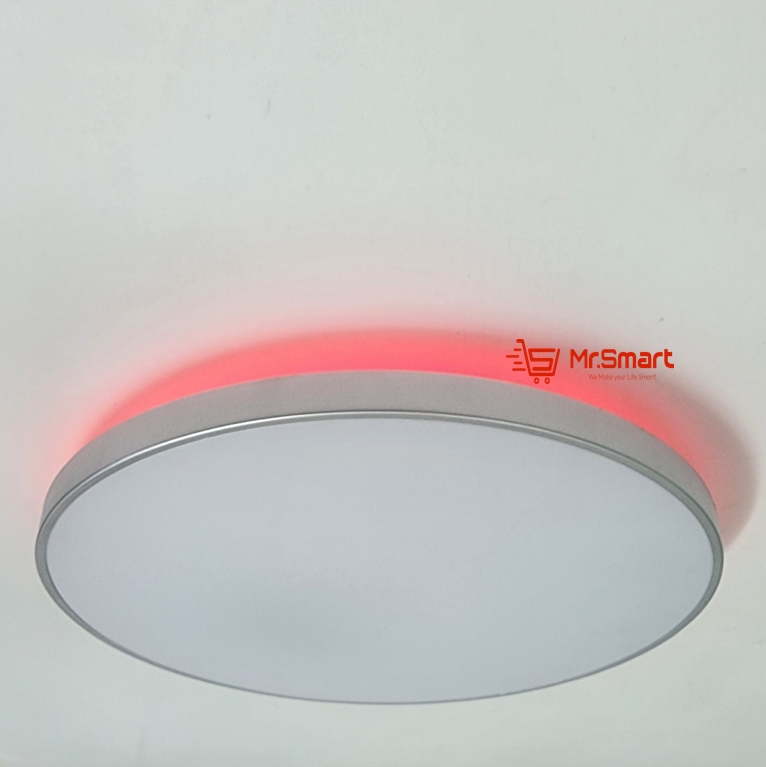 LED smart Ceiling light with RGB/Multicolor Background lighting. - Mr.Smart SA's Best Online Shopping Store