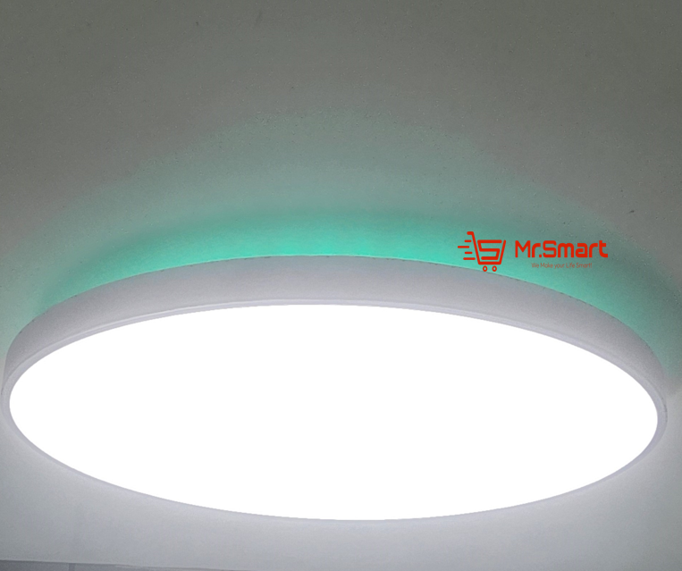 LED smart Ceiling light with RGB/Multicolor Background lighting. - Mr.Smart SA's Best Online Shopping Store