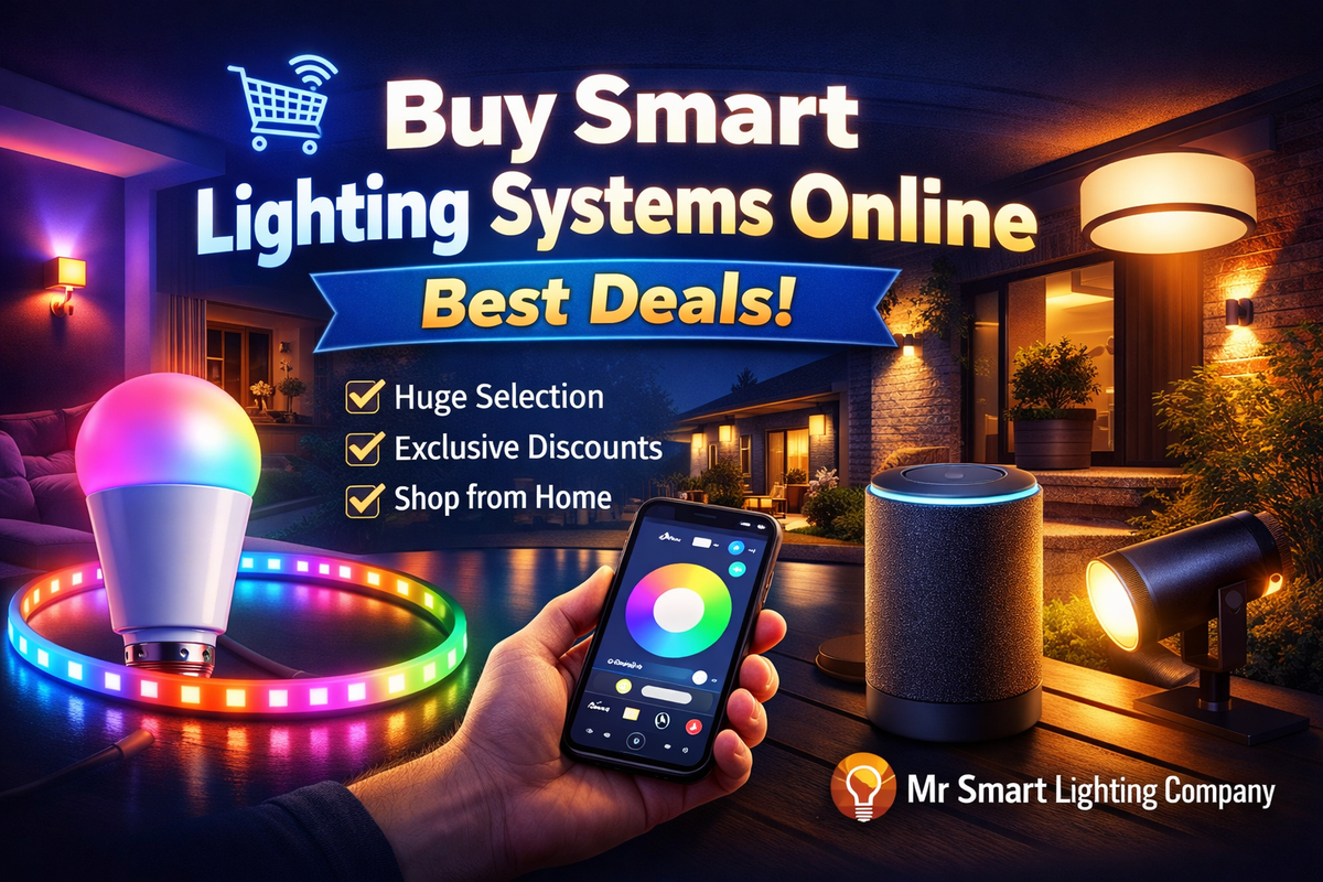 Buy Smart Lighting Systems Online  Mr Smart Lights