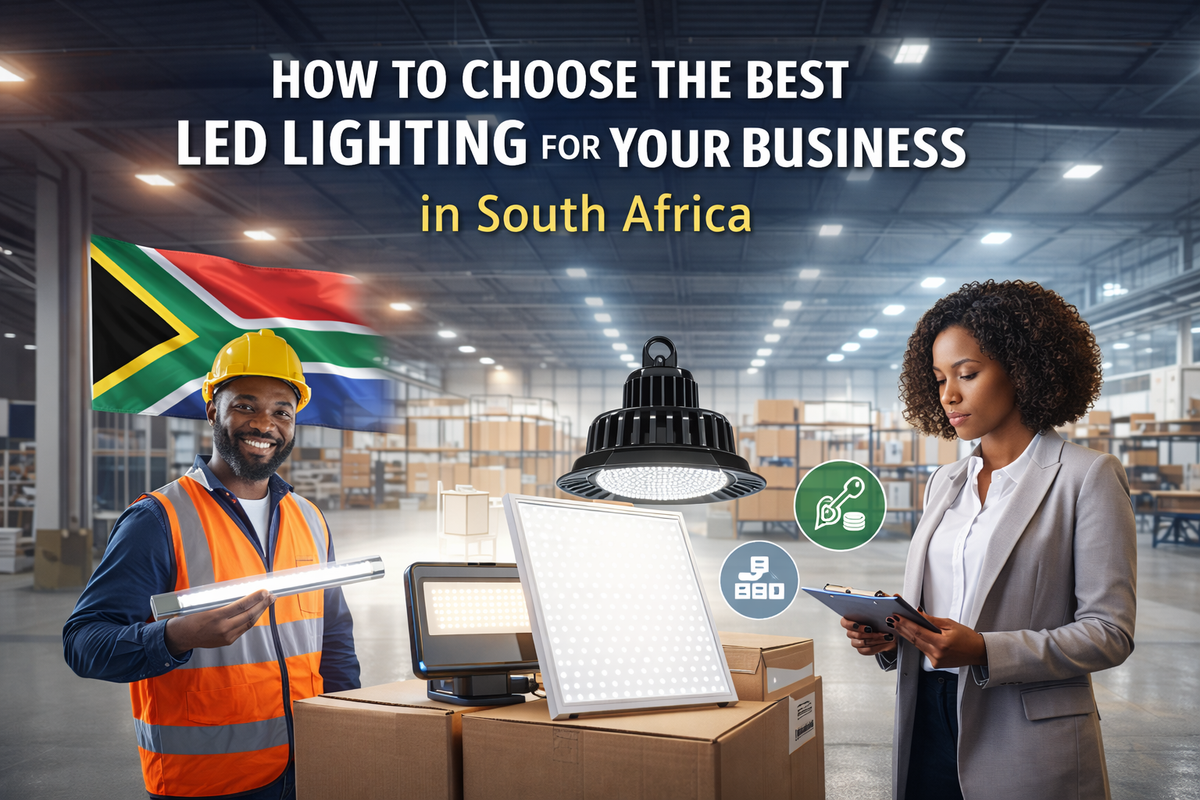 How to Choose the Best LED Lighting for Your Business in South Africa