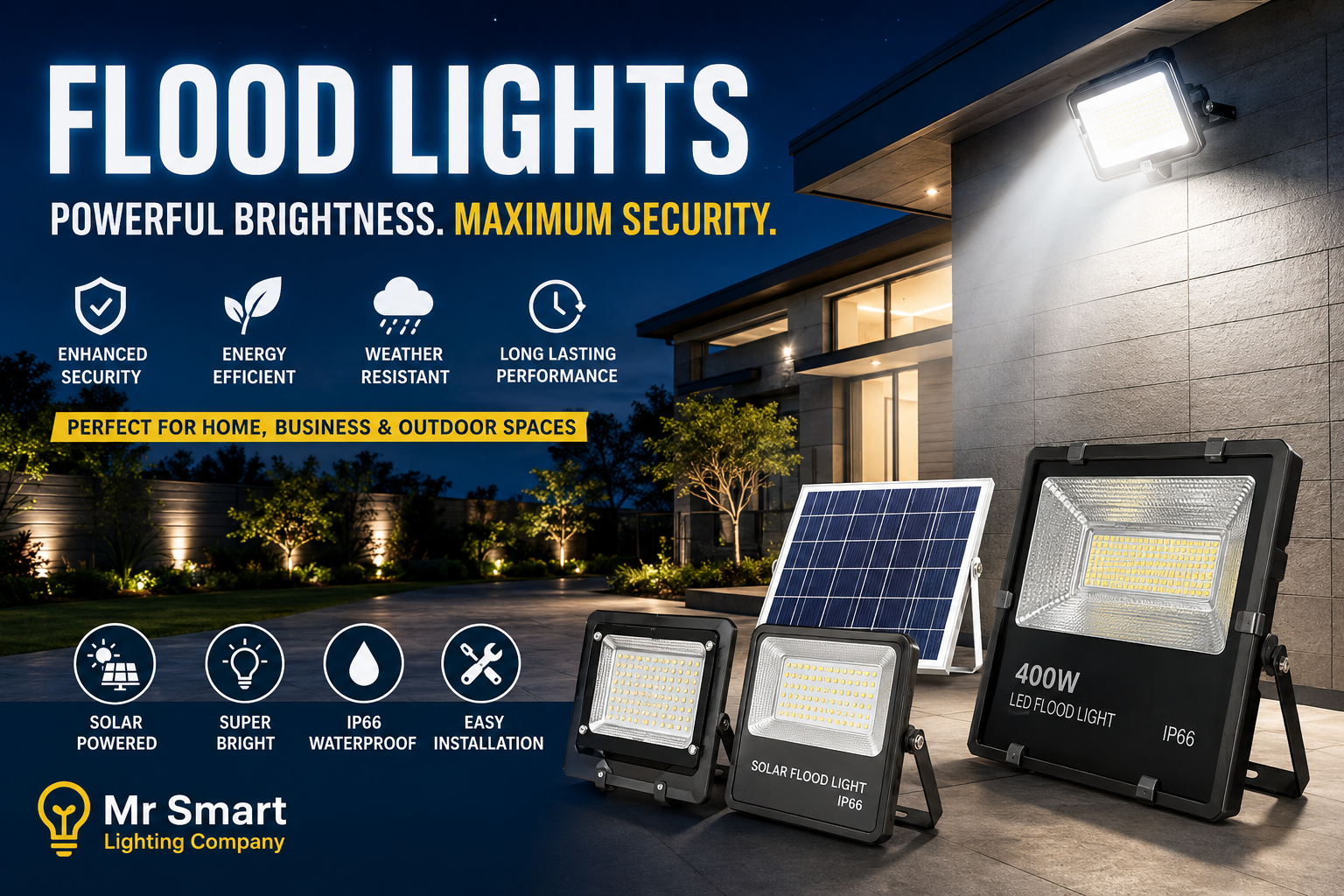 Flood Lights | Security, Safety and Outdoor Beauty