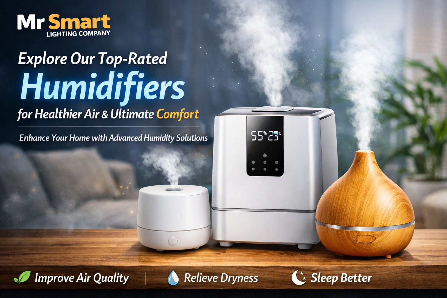 Humidifiers Online | Superior Air Quality and Comfortable Living