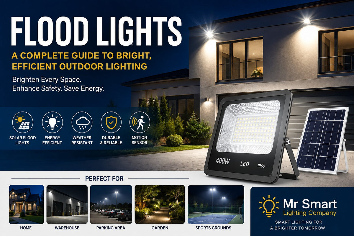 Flood Lights | Bright, Efficient Outdoor Lighting