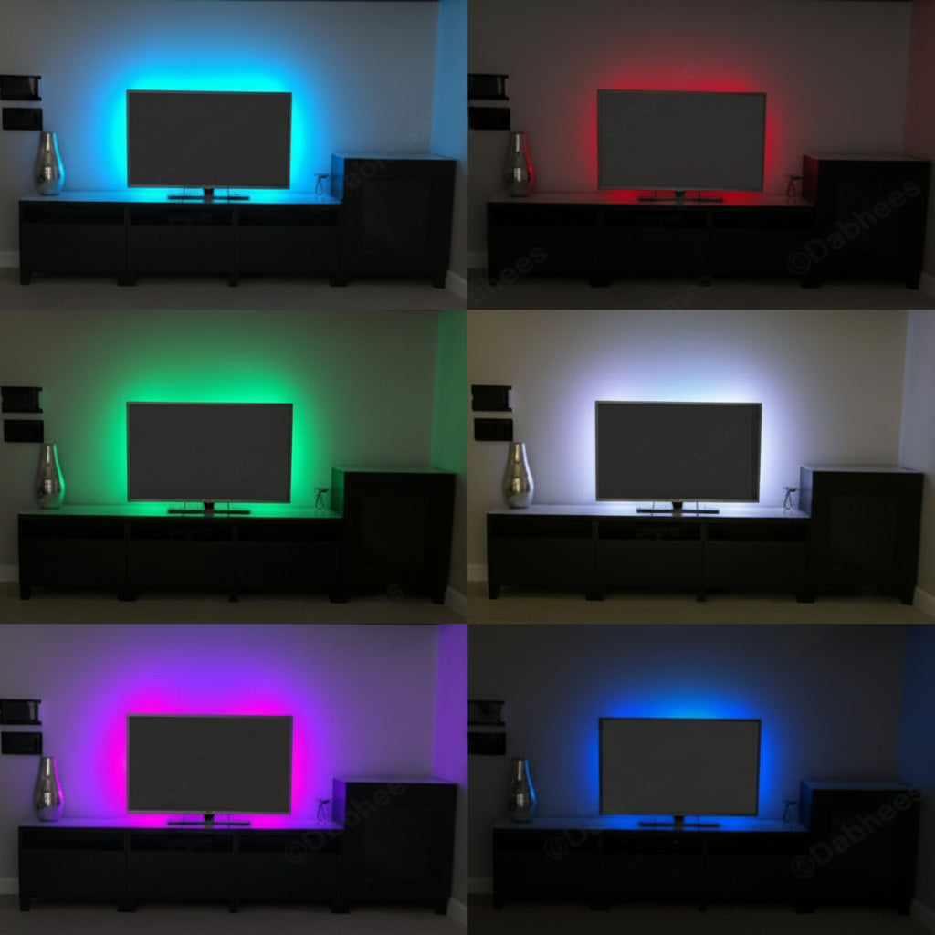 10M Smart Neon Led Strip Light, USB Powered LED RGB Magic light.