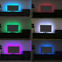 5M USB powered LED smart Neon strip RGB magic light.
