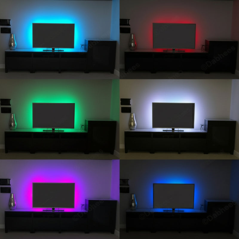 10M Smart Neon Led Strip Light, USB Powered LED RGB Magic light.