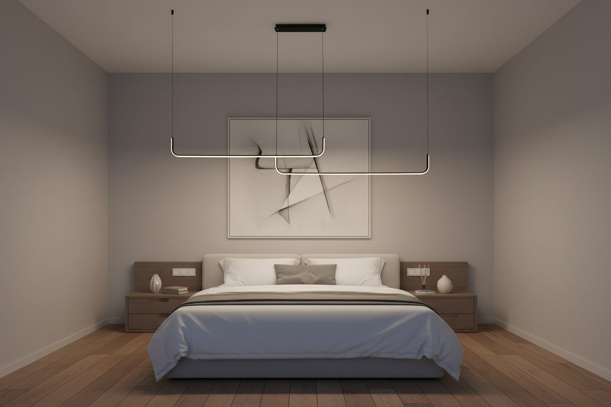 Eurolux Aro Pendant Black LED 40w 4000K-P1371