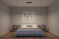 Eurolux Aro Pendant Black LED 40w 4000K-P1371
