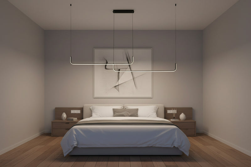 Eurolux Aro Pendant Black LED 40w 4000K-P1371