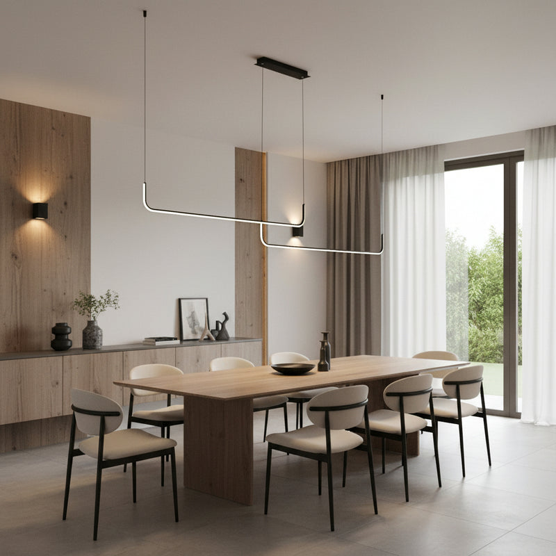 Eurolux Aro Pendant Black LED 40w 4000K-P1371