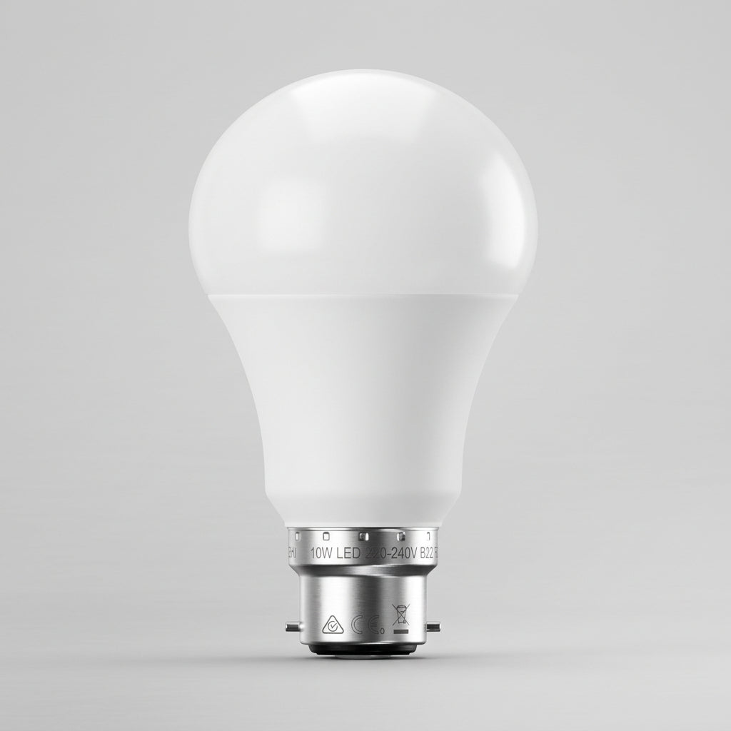 12W B22 LED Cool White Bulb-6500K.