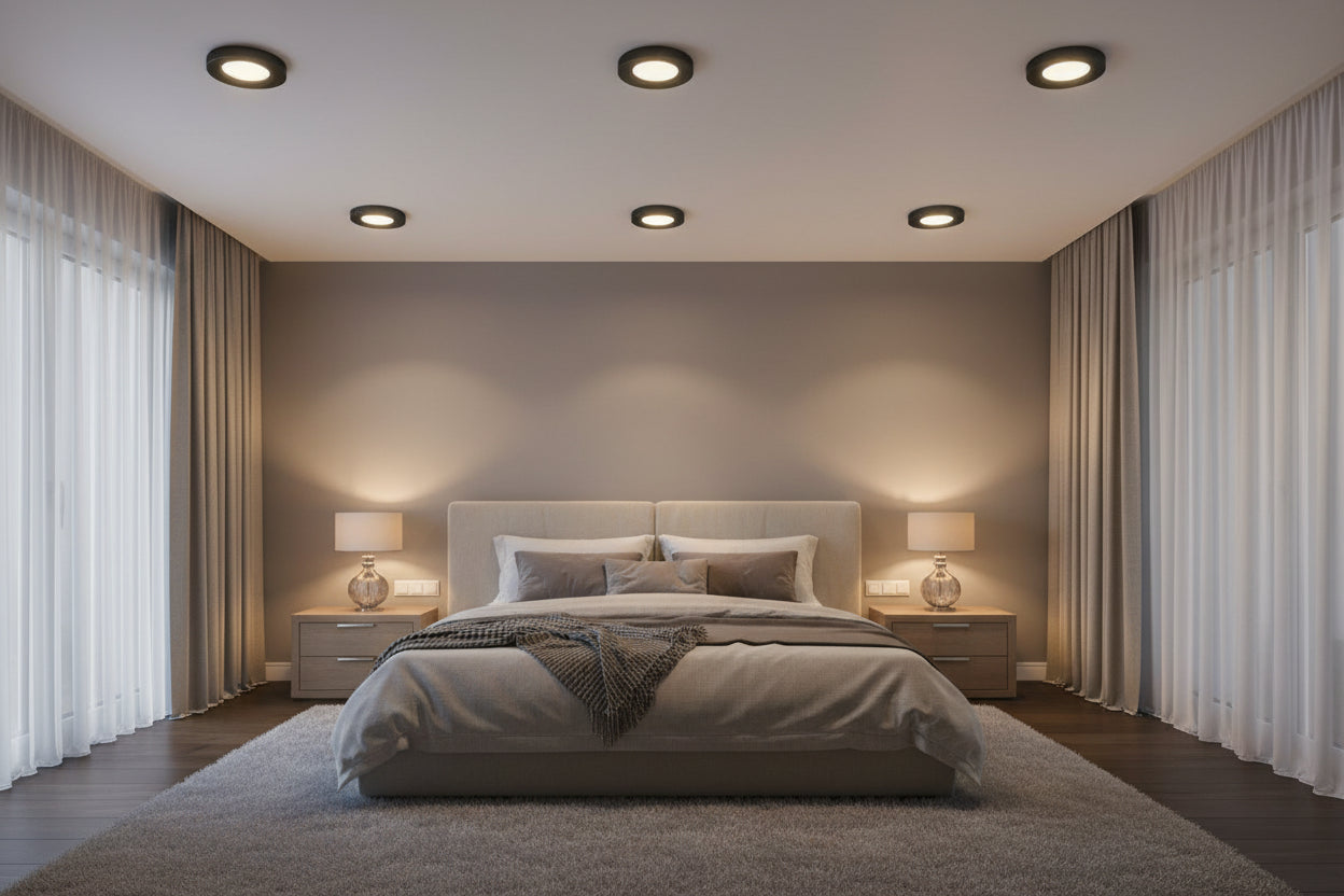 Downlight Fitting (GU10/MR16) - Gun Metal.