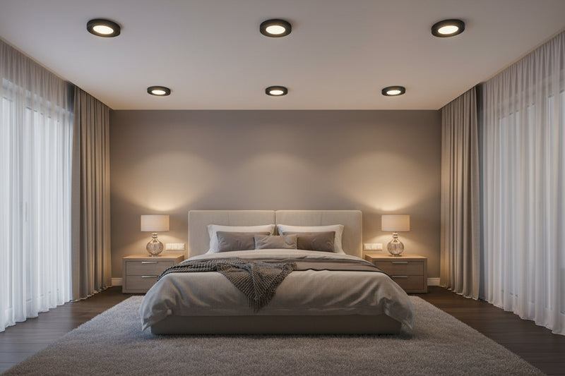 Downlight Fitting (GU10/MR16) - Gun Metal.