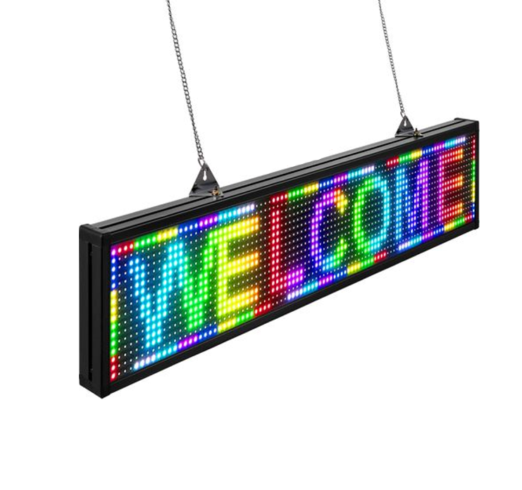 Smart RGB/Multicolor LED Panel Notice Board (message board).