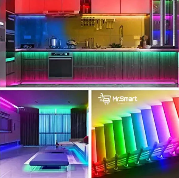 100M- LED RGB/Multicolor Strip Light 220V.
