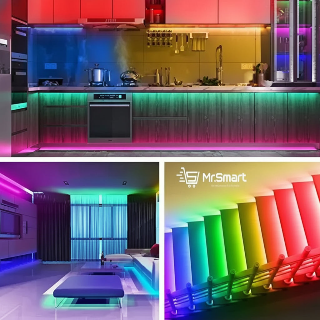 40M- LED RGB/Multicolor Strip Light 220V. - Mr.Smart SA's Best Online Shopping Store