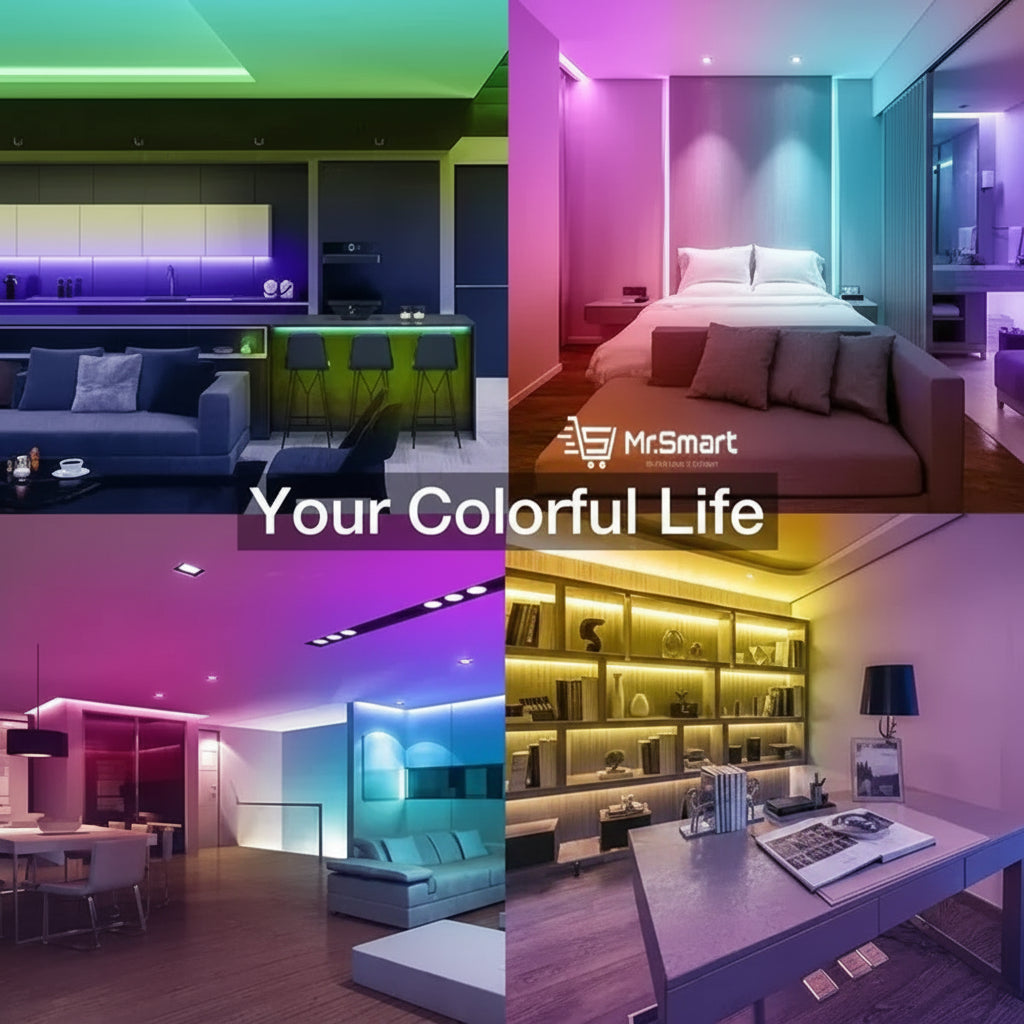 40M- LED RGB/Multicolor Strip Light 220V. - Mr.Smart SA's Best Online Shopping Store