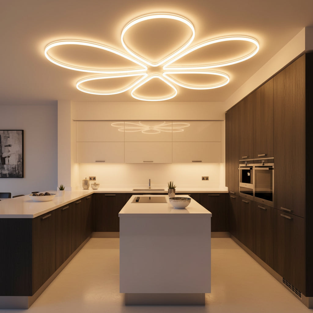5M 220V 12CM Cuttable COB LED Strip Light.