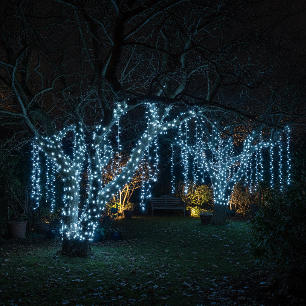 100M string Fairy Light - 220V.-Cool White-Garden-Mr Smart Lighting Company