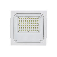 100W LED recessed canopy light for Gas/Petrol station-170729.