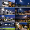 100W Modular Industrial Heavy Duty LED flood light-6500K-IP65-3 Year Warranty-Mr Smart Lighting Company-Variety of different mounting areas.