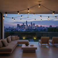 100m 200 Bulbs Plug-In LED Festoon String Light-IP66-3000K-(1 year warranty)-Varanda-Mr Smart Lighting Company.