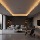 17mm x 15mm 3M Recessed Aluminum Channel for LED Strip Lights-2105BK.