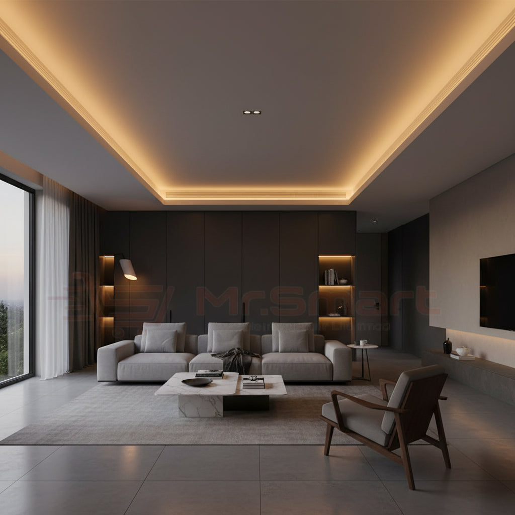 17mm x 15mm 3M Recessed Aluminum Channel for LED Strip Lights-2105SL.