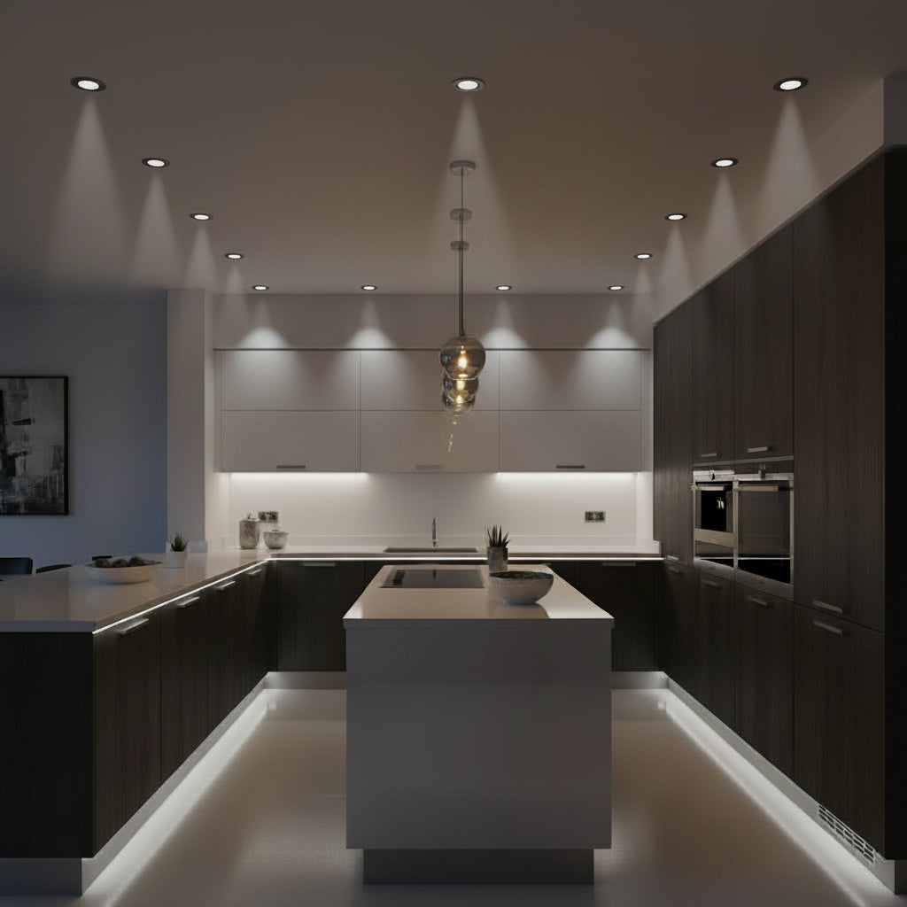 10M 220V 12CM Cuttable COB LED Strip Light-Mr Smart Lighting company-Modern Kitchen