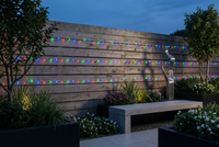 10M string Fairy Light Indoor & amp Outdoor Decor- 220V-Mounted ON A Boundary wall-Mr Smart Lighting Company.