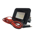 10W 12V DC LED Flood Light with battery clamp for backup lighting and solar use | Mr Smart Lighting Company