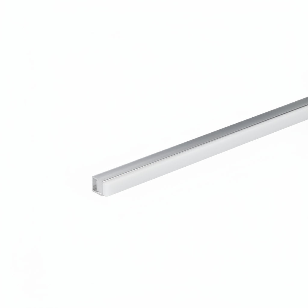 10mm x 10mm 3M Aluminum profile for LED Neon strip light.