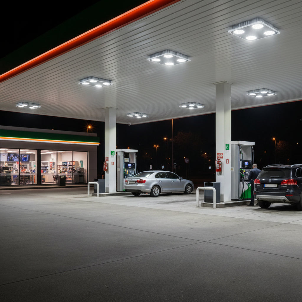 120W LED Bridgelux Gas/petrol station canopy light-14171.